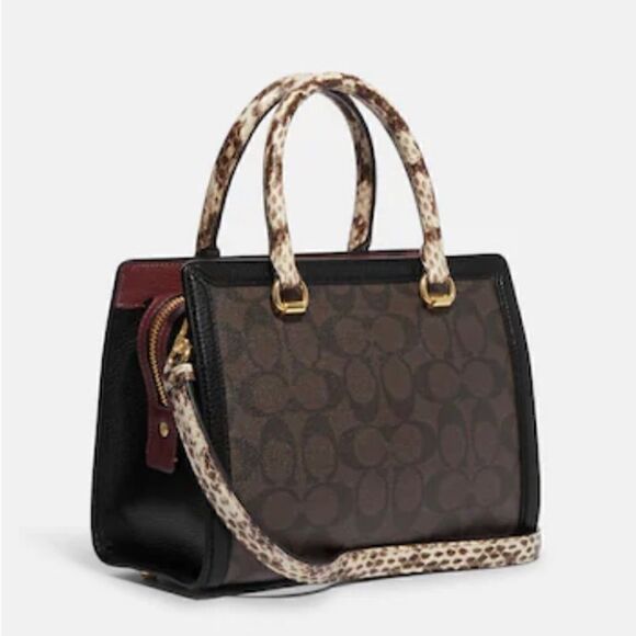 ❤️Coach Grace Carryall In Signature Coach Bag - Picture 6 of 12